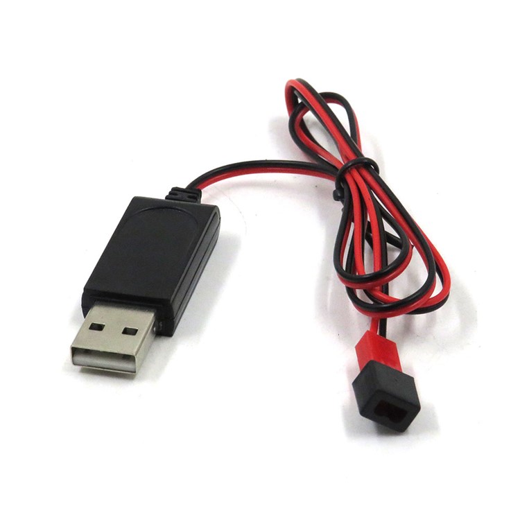 T18-10 Li-ion Battery USB Charging Cable for Flytec T18 RC Helicopter-4