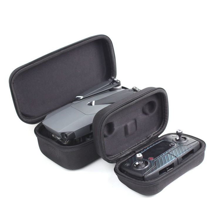 EVA Carrying Cases Organizer Storage Boxes for DJI Mavic Pro Drone + Remote Controller Transmitter - Black-1