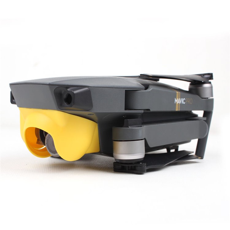 For DJI Mavic Pro Lens Hood Sun Shade Lens Hood Gimbal Protective Cover - Yellow-2
