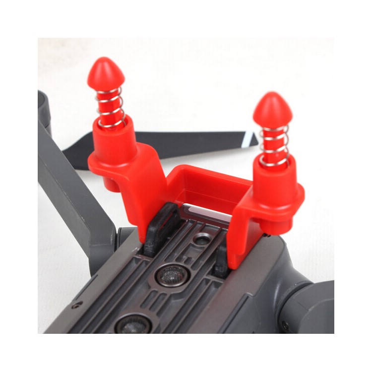 Upgraded Landing Gear Stabilizer Damping Landing Skid Stabilizers Extender Set for DJI Mavic Pro - Red-4