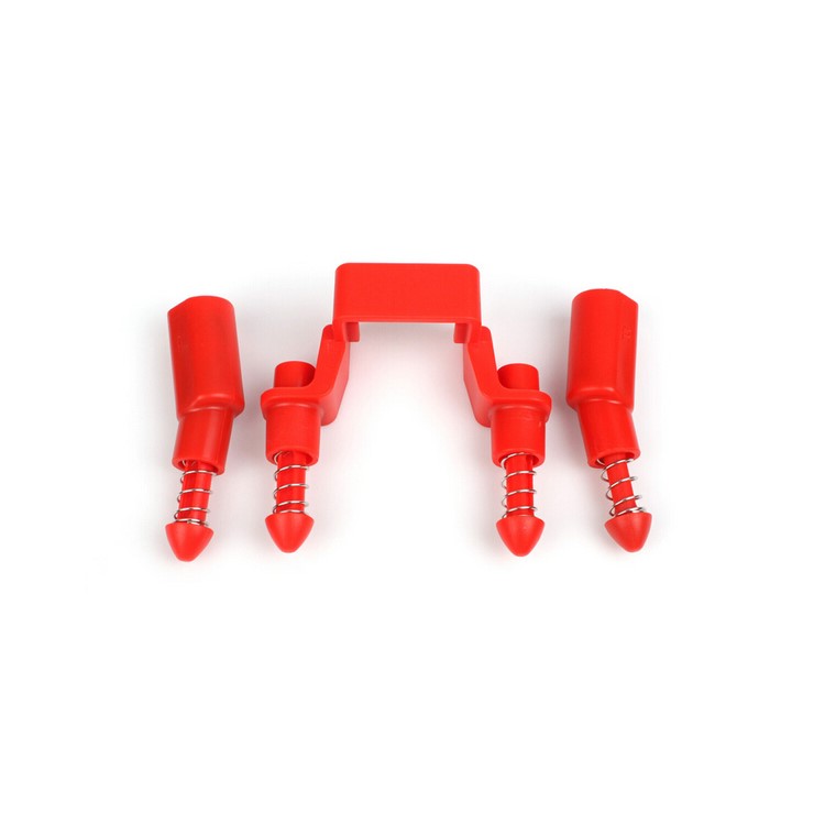 Upgraded Landing Gear Stabilizer Damping Landing Skid Stabilizers Extender Set for DJI Mavic Pro - Red-6