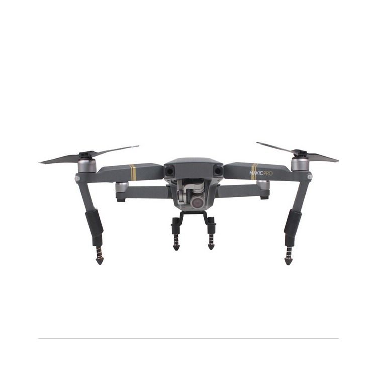 Upgraded Landing Equippment Stabilizer Damping Landing Skid Stabilizers Extender for DJI Mavic Pro - Black-4