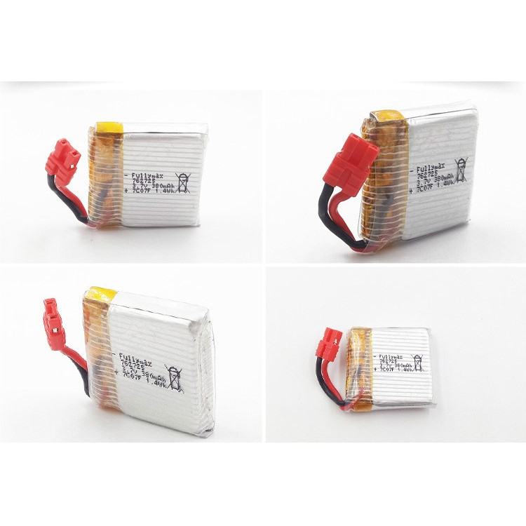3.7V 380mAh 25C Lipo Battery for Syma X21W X21 RC Quadcopter-3