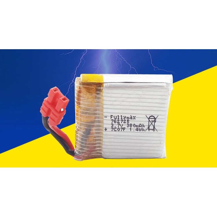 3.7V 380mAh 25C Lipo Battery for Syma X21W X21 RC Quadcopter-5