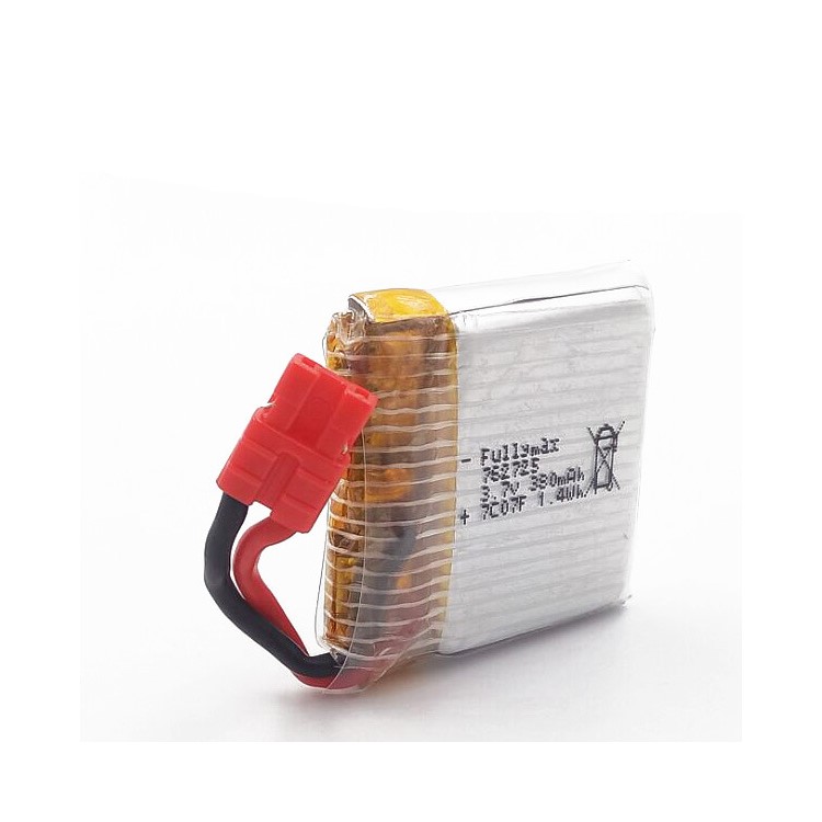 3.7V 380mAh 25C Lipo Battery + Stand Mount Holder for Syma X21W X21 RC Quadcopter-2