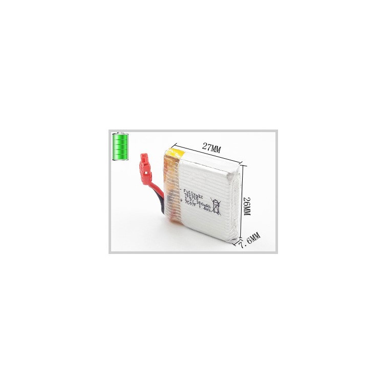 3.7V 380mAh 25C Lipo Battery + Stand Mount Holder for Syma X21W X21 RC Quadcopter-8