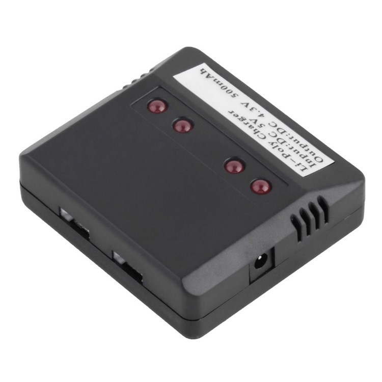 1S 3.7V 500mA Li-Po Battery Balance Charger for Hubsan H107 H107L H107C H107D X4 V252 JXD385 Etc-2