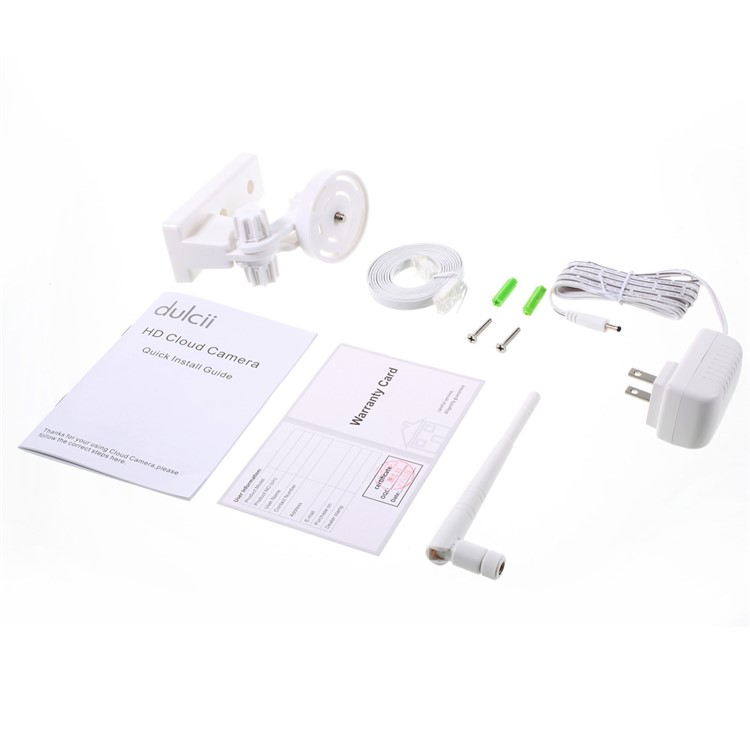DULCII CCTV 720P WiFi IP Camera Support P/T P2P APP Control OEM (DC-366) - EU Plug-8