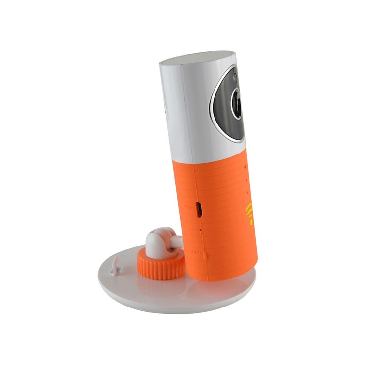 DOW-1 Smart 720P WiFi IP Camera Support Night Vision/Two-way Audio/TF Card - Orange-3