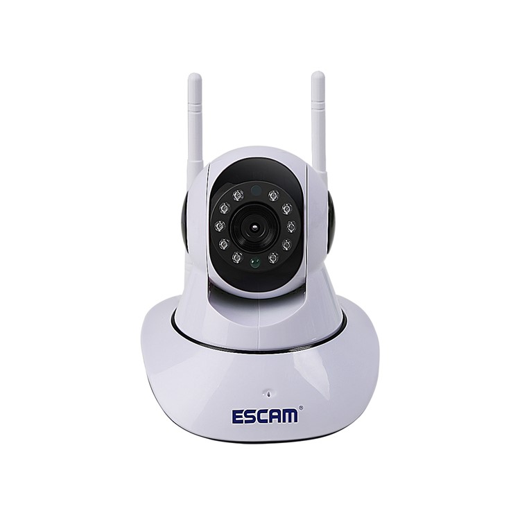 ESCAM G02 HD 720P WiFi IP Camera with Pan Night Vision Onvif - US Plug-2