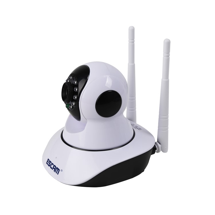 ESCAM G02 HD 720P WiFi IP Camera with Pan Night Vision Onvif - US Plug-3