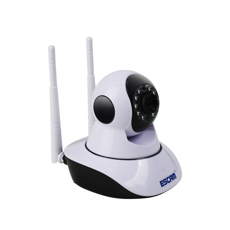 ESCAM G02 HD 720P WiFi IP Camera with Pan Night Vision Onvif - US Plug-4