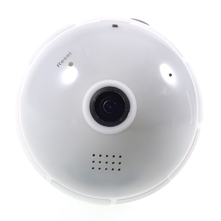 WiFi Panoramic 360-degree 3MP Fisheye IP Camera E27 Smart LED Bulb Home Security-5