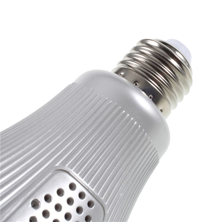WiFi Panoramic 360-degree 3MP Fisheye IP Camera E27 Smart LED Bulb Home Security-6