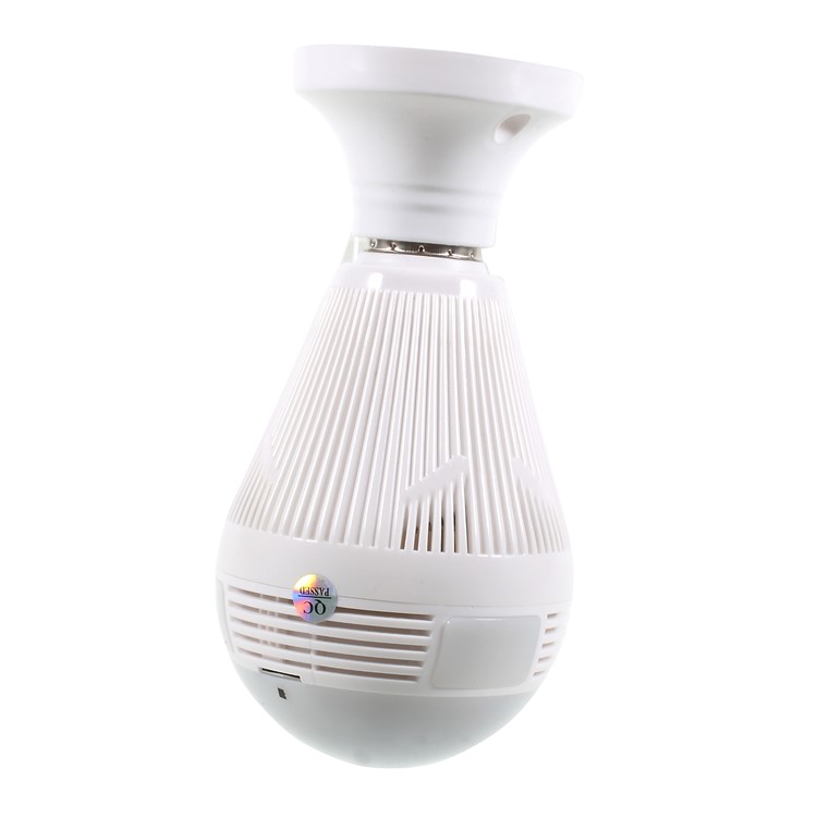 B2-R 360 Degree LED Bulb Panoramic 3D VR Camera Wireless Fisheye Lens IP Camera with 2MP HD Camera Support Night Vision-1