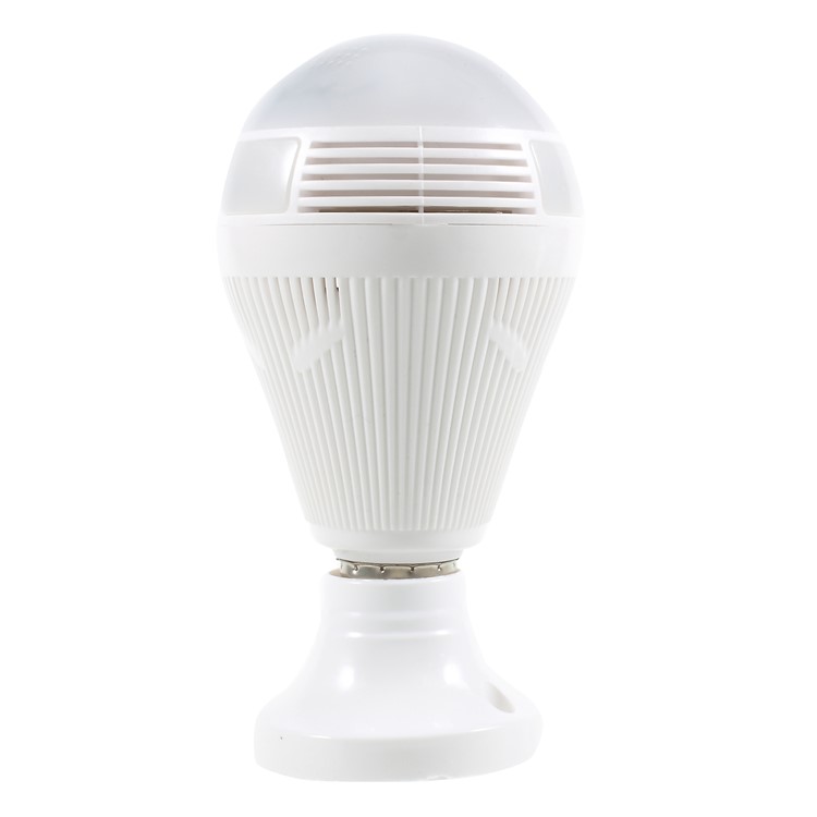 B2-R 360 Degree LED Bulb Panoramic 3D VR Camera Wireless Fisheye Lens IP Camera with 2MP HD Camera Support Night Vision-2