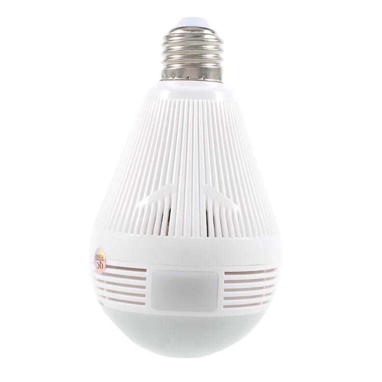 B2-R 360 Degree LED Bulb Panoramic 3D VR Camera Wireless Fisheye Lens IP Camera with 2MP HD Camera Support Night Vision-5
