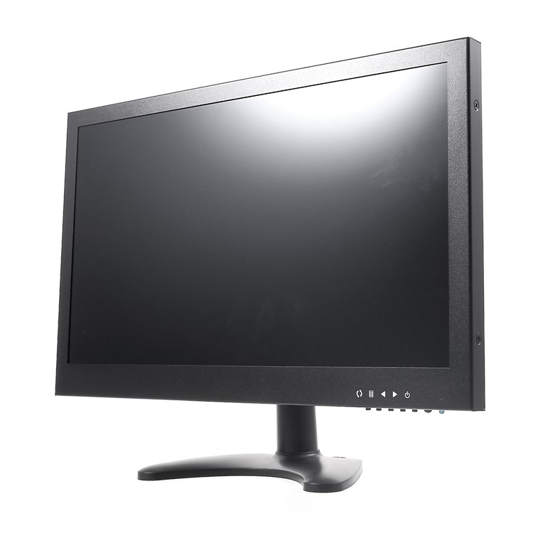 130MA Professional 13-inch 1920x1080 CCTV TFT LCD Monitor with BNC/AV/VGA/HDMI/USB/SPEAKER Ports - US Plug-1