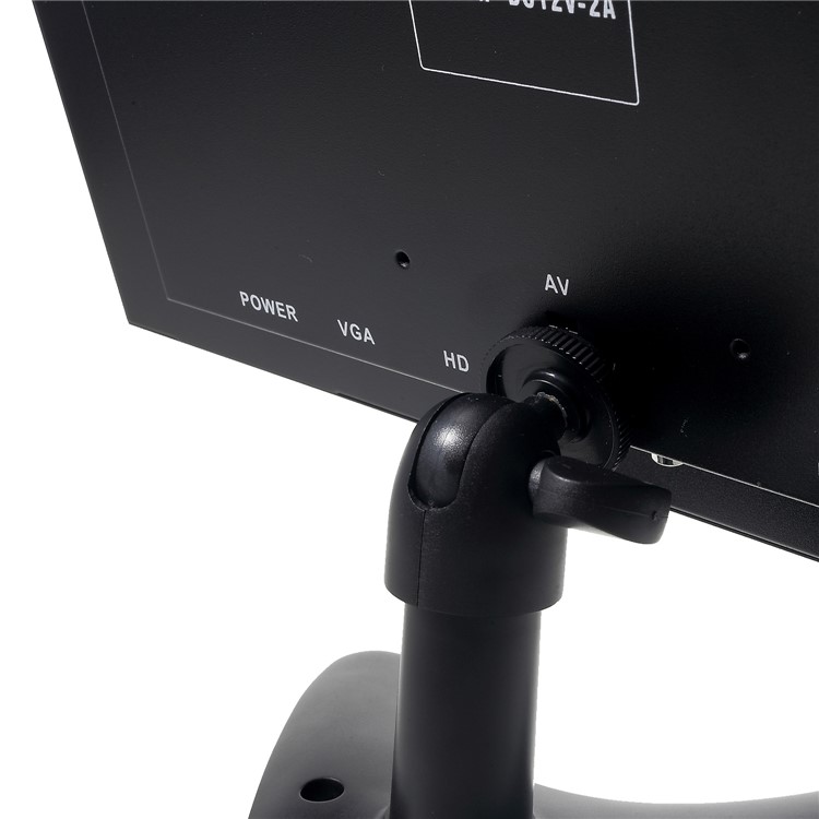 130MA Professional 13-inch 1920x1080 CCTV TFT LCD Monitor with BNC/AV/VGA/HDMI/USB/SPEAKER Ports - US Plug-7