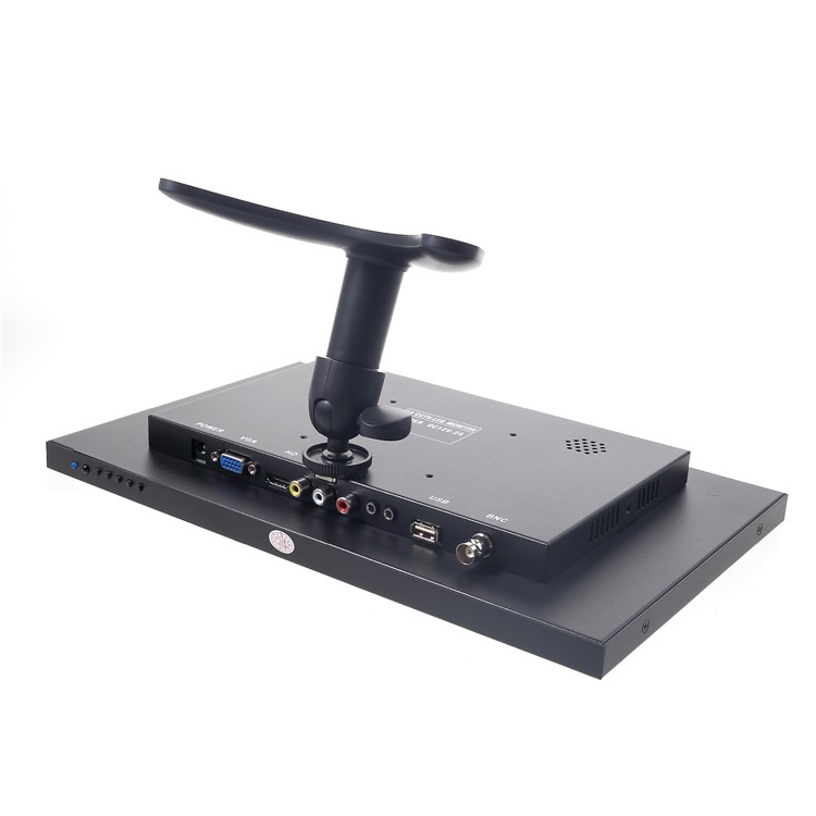 130MA Professional 13-inch 1920x1080 CCTV TFT LCD Monitor with BNC/AV/VGA/HDMI/USB/SPEAKER Ports - US Plug-9