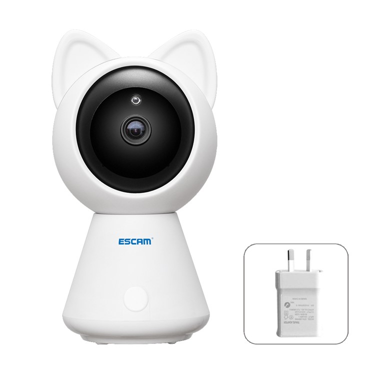 ESCAM QF509 HD 1080P Pan/Tilt Audio Baby Monitor Mini Indoor WiFi IP IR Camera - AU Plug-1