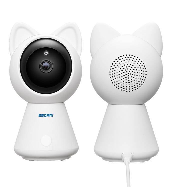 ESCAM QF509 HD 1080P Pan/Tilt Audio Baby Monitor Mini Indoor WiFi IP IR Camera - AU Plug-3
