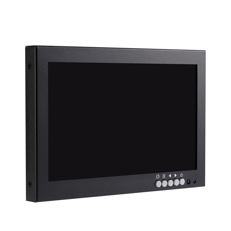 8" Inch TFT LED Video Audio VGA HDMl BNC HD Monitor 16:9 Screen for CCTV Camera - EU Plug-12