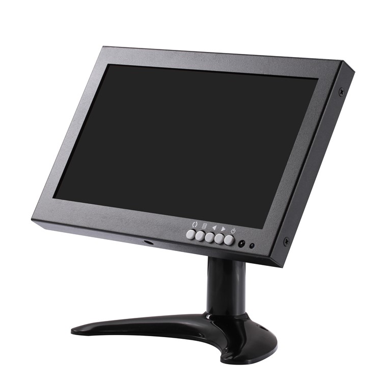 8" Inch TFT LED Video Audio VGA HDMl BNC HD Monitor 16:9 Screen for CCTV Camera - EU Plug-5