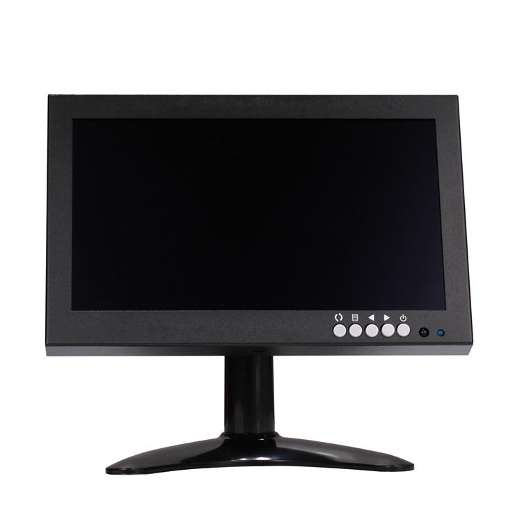 8" Inch TFT LED Video Audio VGA HDMl BNC HD Monitor 16:9 Screen for CCTV Camera - EU Plug-9