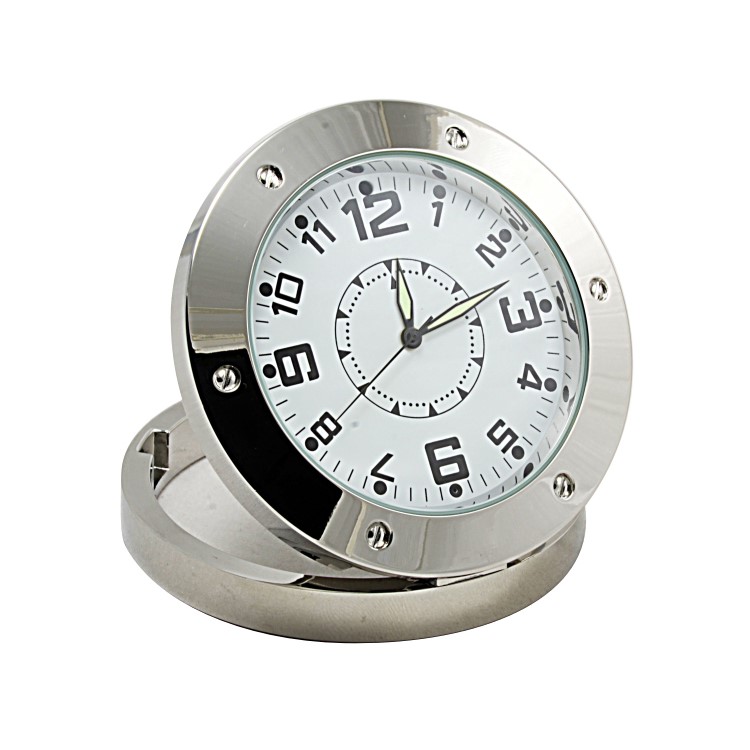 Table Clock 480P Mini DV Snoop Hidden Video Camera DVR with Motion Detection-1