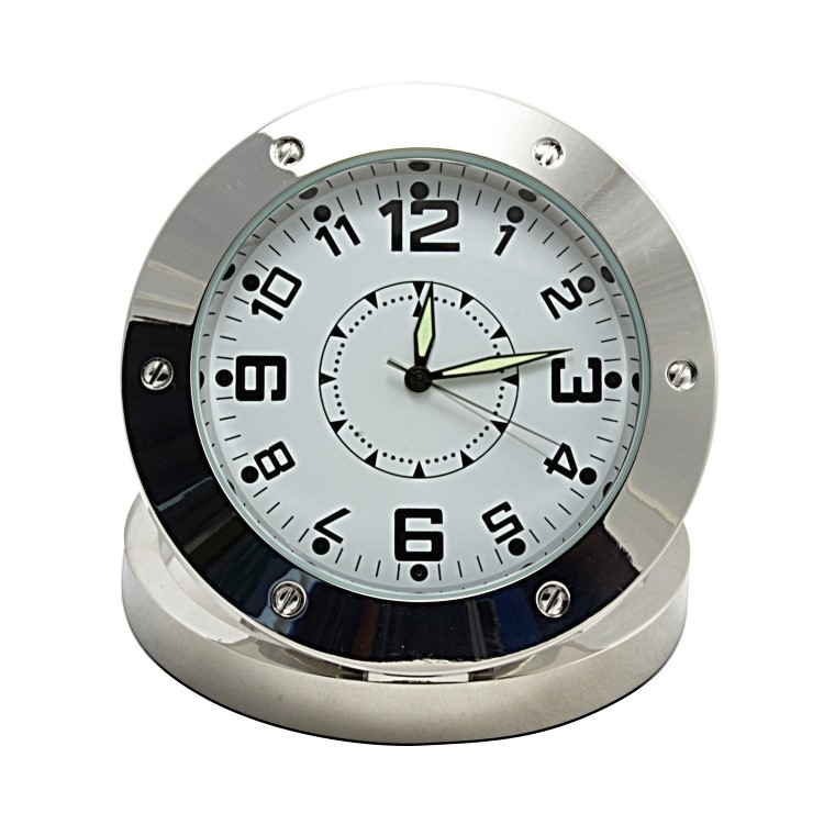 Table Clock 480P Mini DV Snoop Hidden Video Camera DVR with Motion Detection-2