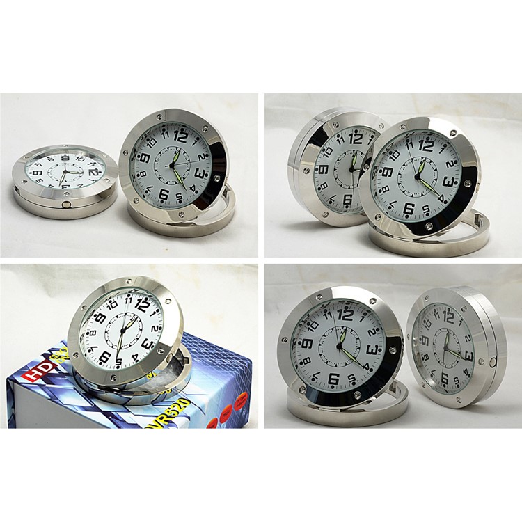 Table Clock 480P Mini DV Snoop Hidden Video Camera DVR with Motion Detection-8