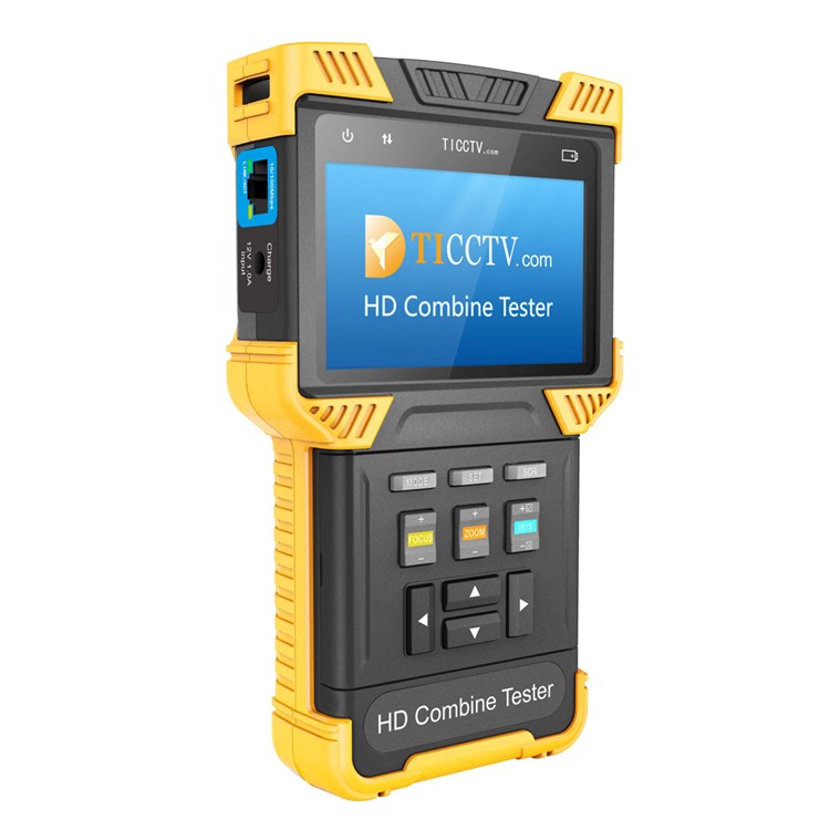 CCTV 1080P IP + Analog Camera 4.0-inch Handheld HD Combine Tester Support ONVIF (DT-T60) - US Plug-1