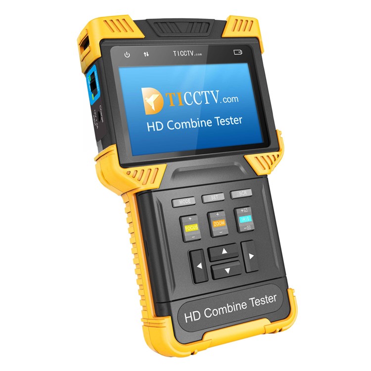 CCTV 1080P IP + Analog Camera 4.0-inch Handheld HD Combine Tester Support ONVIF (DT-T60) - US Plug-3