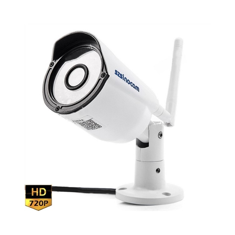 SINOCAM 12.5-Pulgadas LCD 4CH 960P WiFi NVR Kit con 4 x 2.0MP cámaras IP al aire libre (SN-NVK-9136W13) - EU tapón-9