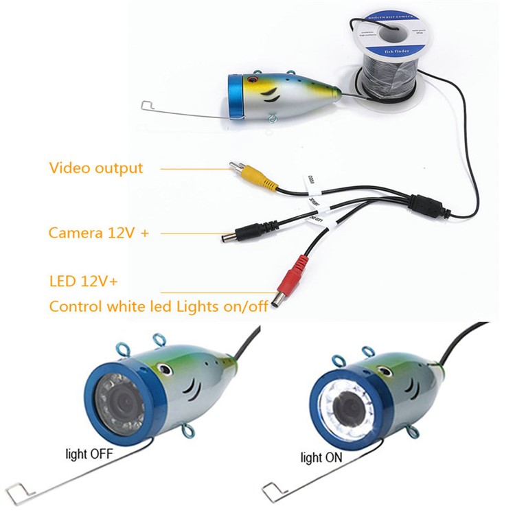 WIFI Wireless 20M Underwater Fishing Camera Video Recorder (SYF001-2OM) - EU Plug-10
