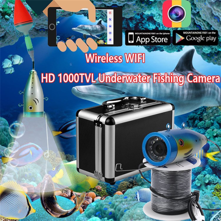 WIFI Wireless 20M Underwater Fishing Camera Video Recorder (SYF001-2OM) - EU Plug-2