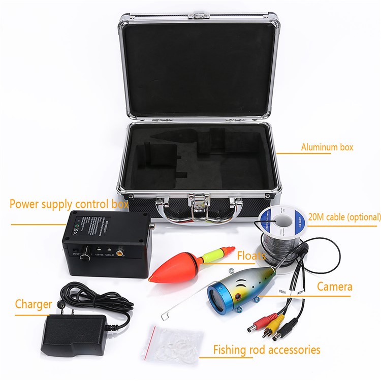 WIFI Wireless 20M Underwater Fishing Camera Video Recorder (SYF001-2OM) - EU Plug-9