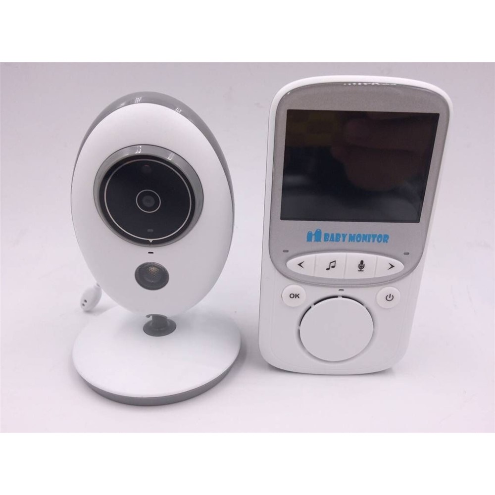 2.4-inch TFT LCD Video Baby Monitor Temperature Display with Night Vision and Two Way Voice Talk (VB605) - EU Plug-13