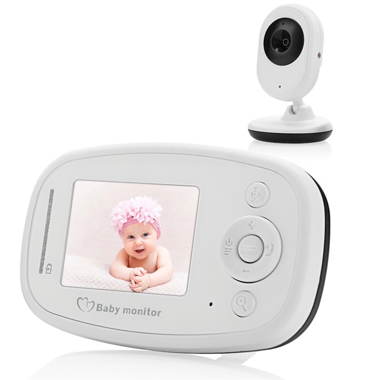 2.4-inch TFT LCD Wireless Digital Video Baby Monitor with Night Vision and Two Way Talk - EU Plug-1