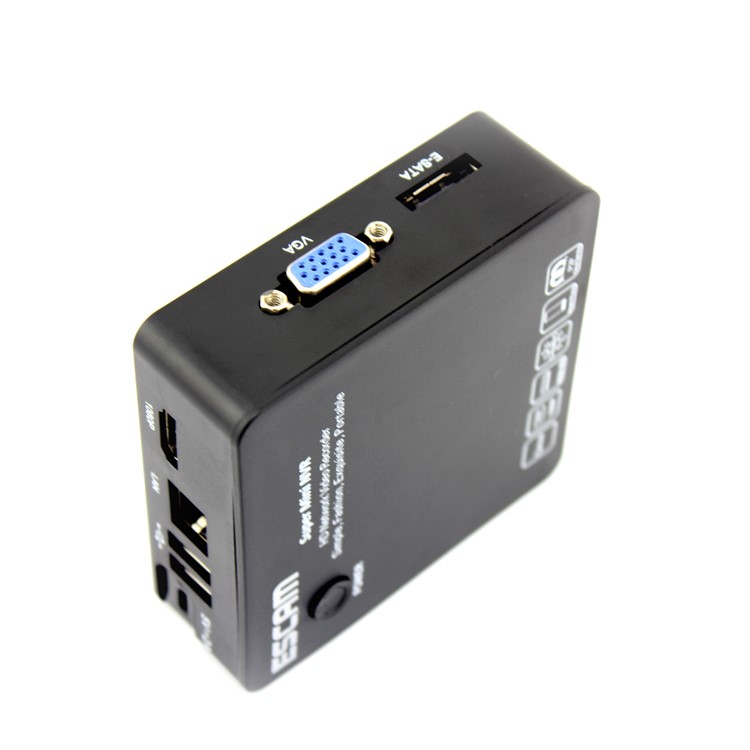 ESCAM K108 ONVIF 8 Channel 1080P/720P Mini Portable Network Video Recorder NVR - EU Plug-4