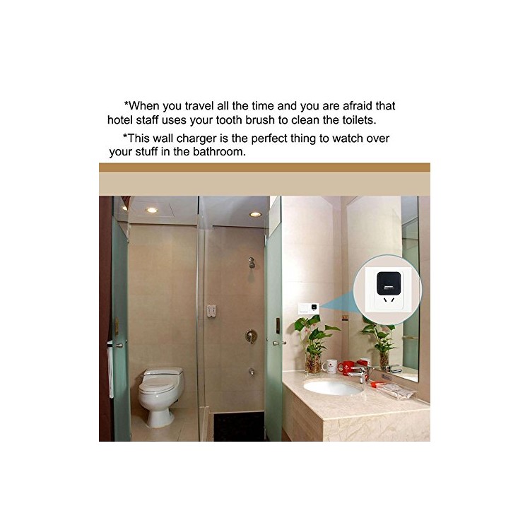 32GB 1080P HD Mini USB Security Wall Charger Hidden Spy Camera with Loop Recording- US Plug-4