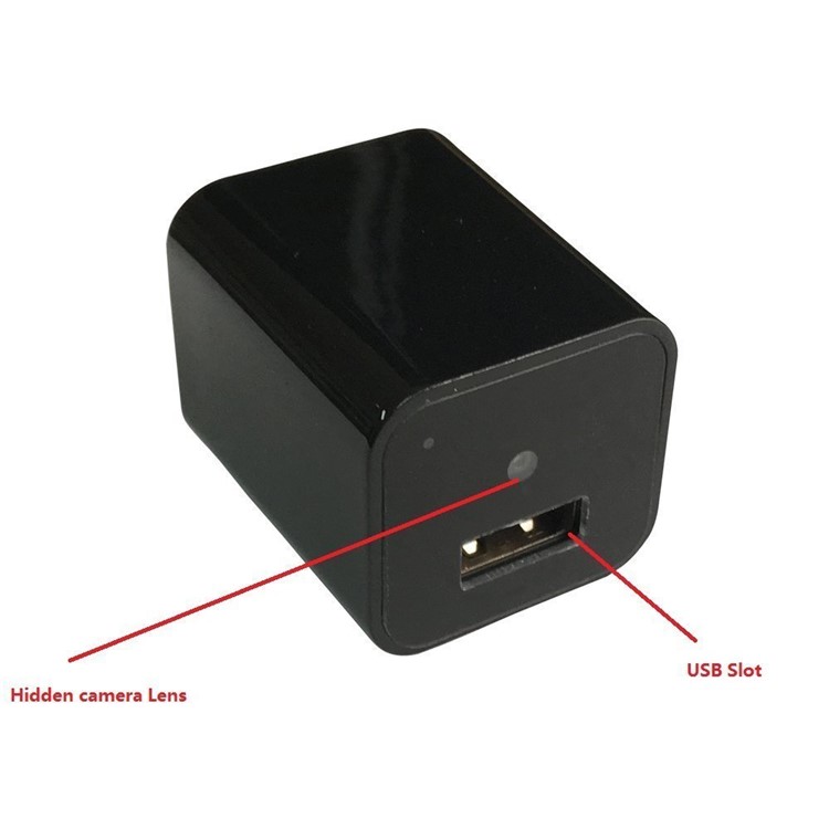 32G 1080P Mini Hidden Camera USB Wall Charger Adapter with Motion Detection and Loop Recording - EU Plug-5