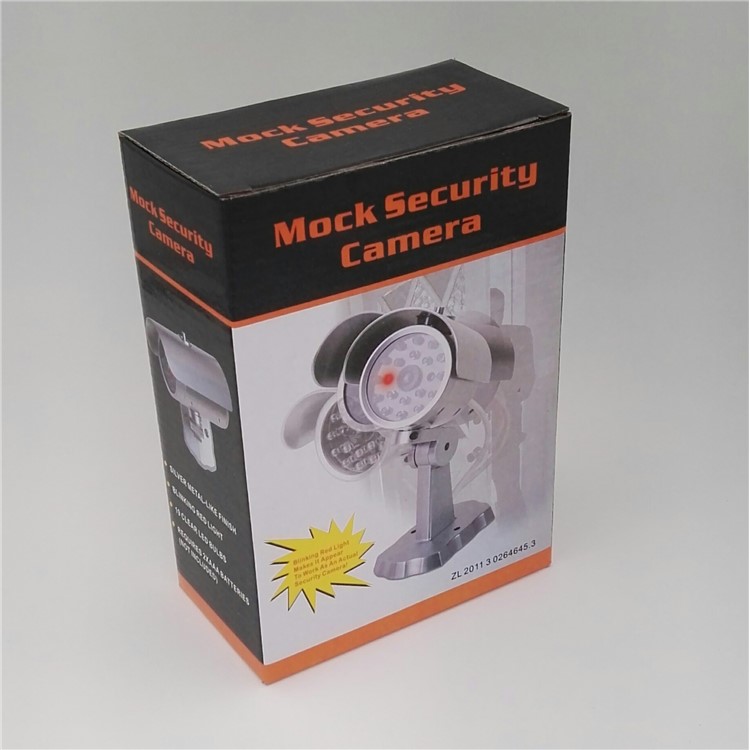 Dummy Fake Security Camera with Red LED Light-4