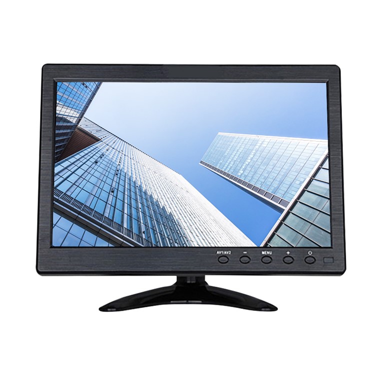 1026H 10-inch 1024x600 TFT LCD Color Monitor CCTV Security Surveillance Monitor - US Plug