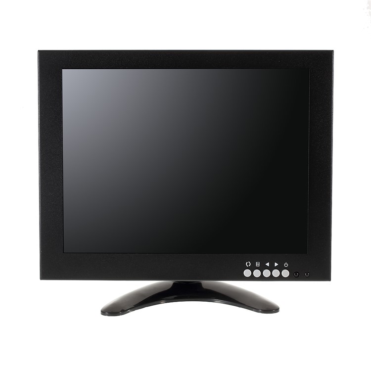 10-inch 1024x768 LCD Color Monitor CCTV Security Surveillance Monitor - EU Plug-1