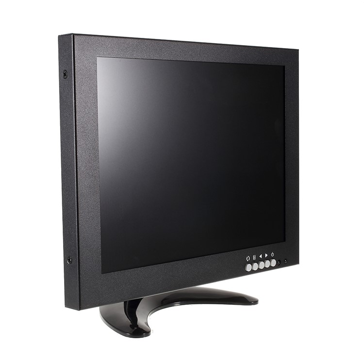 10-inch 1024x768 LCD Color Monitor CCTV Security Surveillance Monitor - EU Plug-2