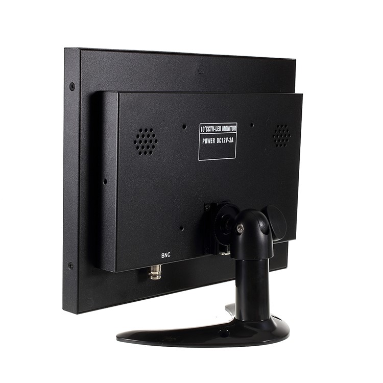 10-inch 1024x768 LCD Color Monitor CCTV Security Surveillance Monitor - EU Plug-5