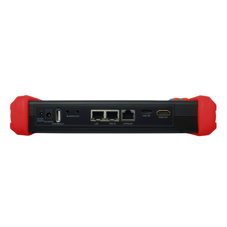 7.0-inch TFT LCD CCTV IPC + 2A Power Bank + Analog Camera Tester Support PTZ Control POE WiFi ONVIF (IPC-9800) - EU Plug-2