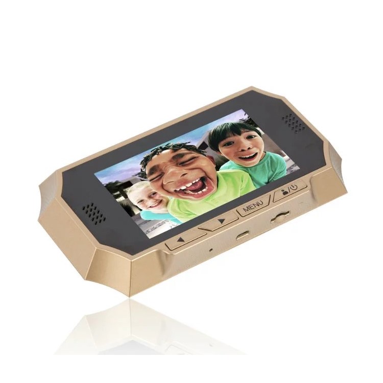 4.3-inch TFT Digital Door Peephole Viewer Camera Night Vision Function (516A) - EU Plug-4